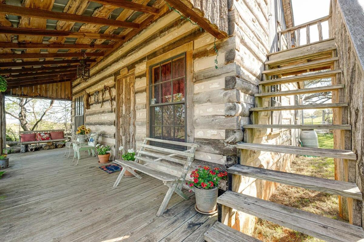 Das Eck Haus - Cozy Cabin Getaway Fredericksburg Eksteriør bilde