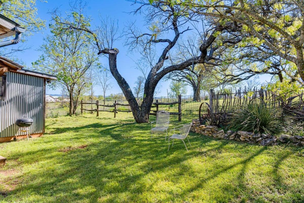 Das Eck Haus - Cozy Cabin Getaway Fredericksburg Eksteriør bilde