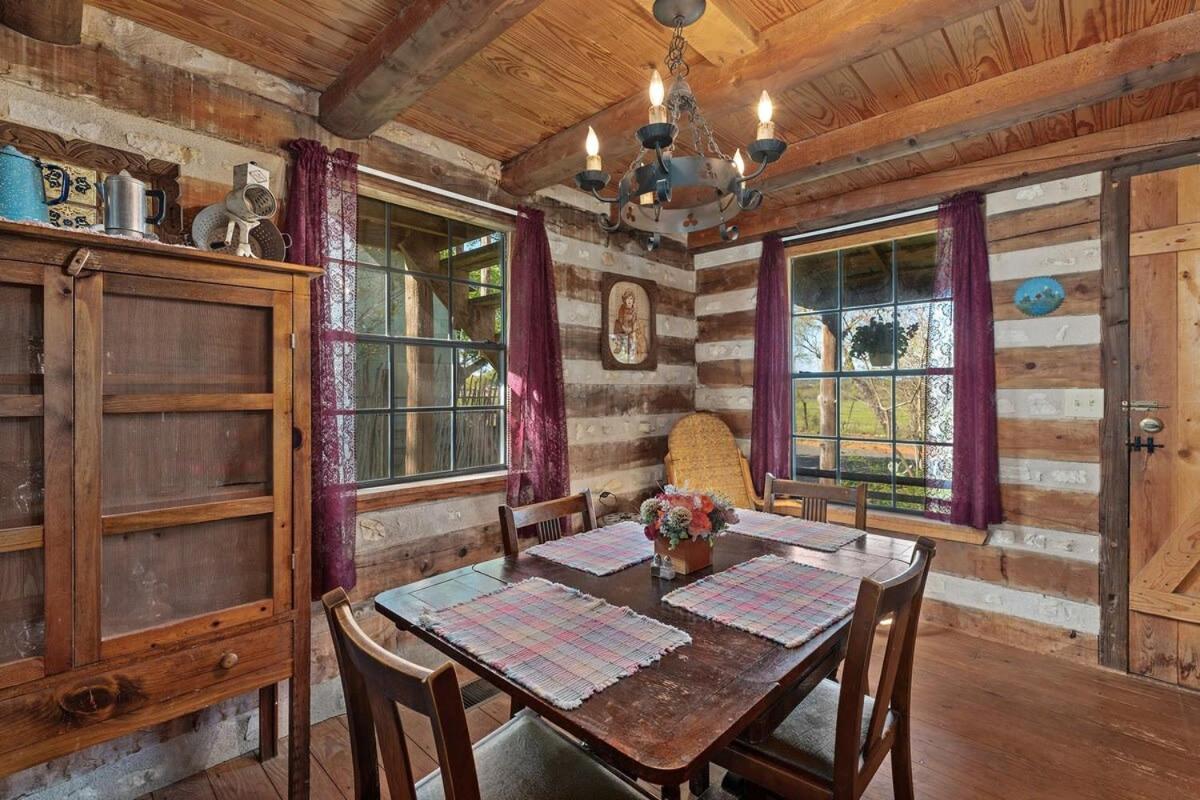 Das Eck Haus - Cozy Cabin Getaway Fredericksburg Eksteriør bilde